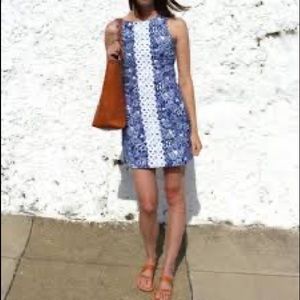 Lilly Pulitzer Upstream Blue Shift Dress